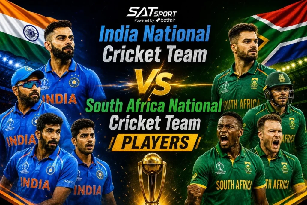 India National Cricket Team vs South Africa National Cricket Team Players