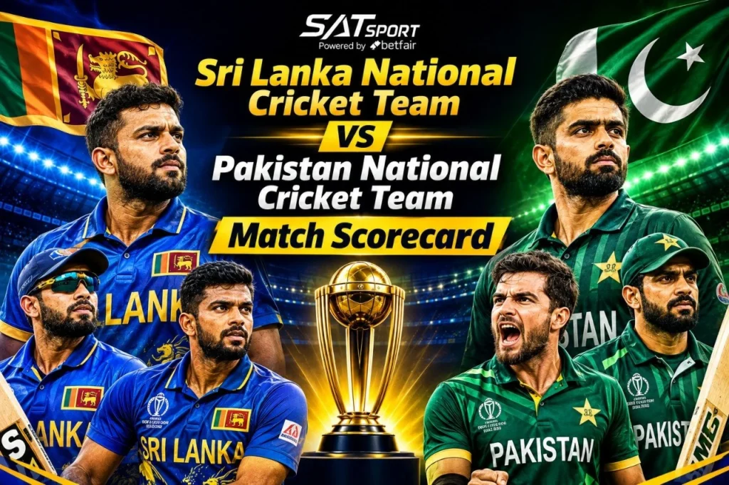 Sri Lanka National Cricket Team vs Pakistan National Cricket Team Match Scorecard