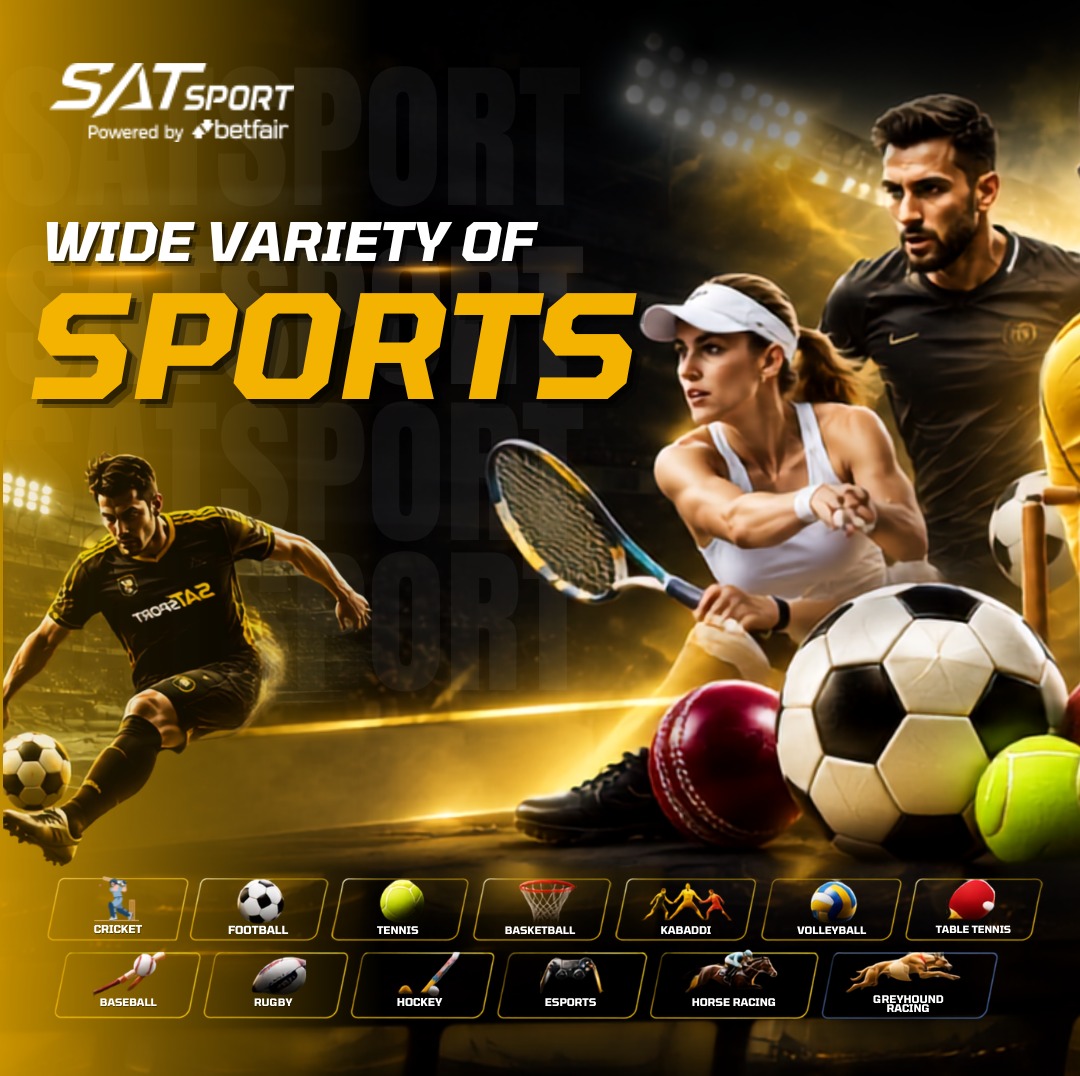 Wide Variety of Sports Categories
