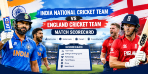India National Cricket Team vs England Cricket Team Match Scorecard: Full Details, Stats, Records and Analysis