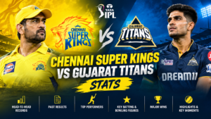 Chennai Super Kings vs Gujarat Titans Stats: Head-to-Head Record, Match Results & Key Numbers