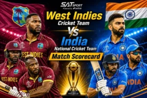 West Indies Cricket Team vs India National Cricket Team Match Scorecard